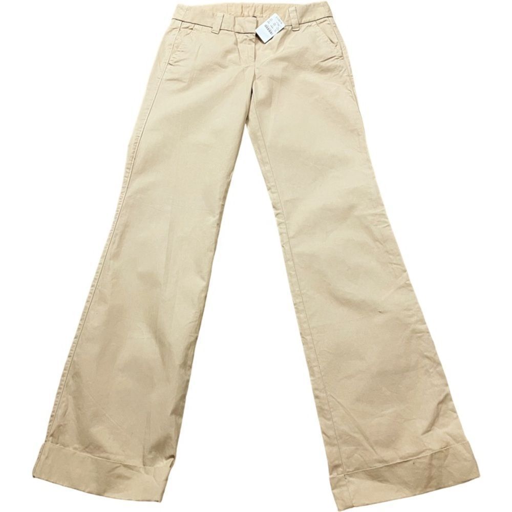 𝅺J. CREW Trouser Pants-cuffed